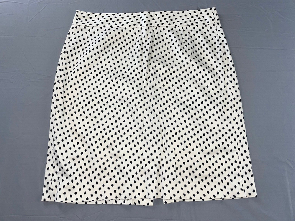 J Crew Lightweight Rear Zip Watercolor Floral A-Line Skirt. Women's 14, GUC!